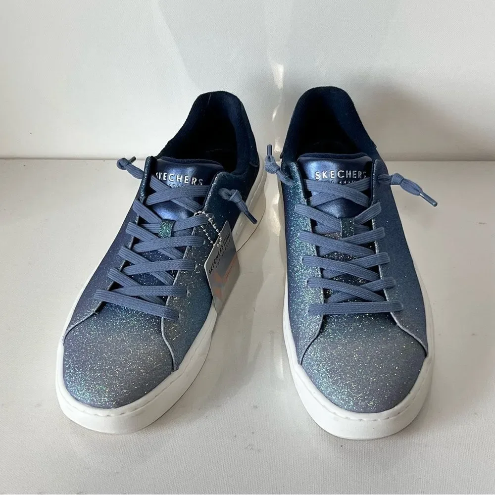 Skechers x Jane Enchanted Glitz Glitter Casual Court Break Sneakers